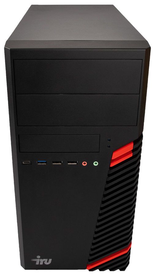 

Системный блок IRU Office 310H5SM, Intel Core i5 11400 2.6 ГГц, 16Gb RAM, 256Gb SSD, W10Pro, черный (1900114), 310H5SM