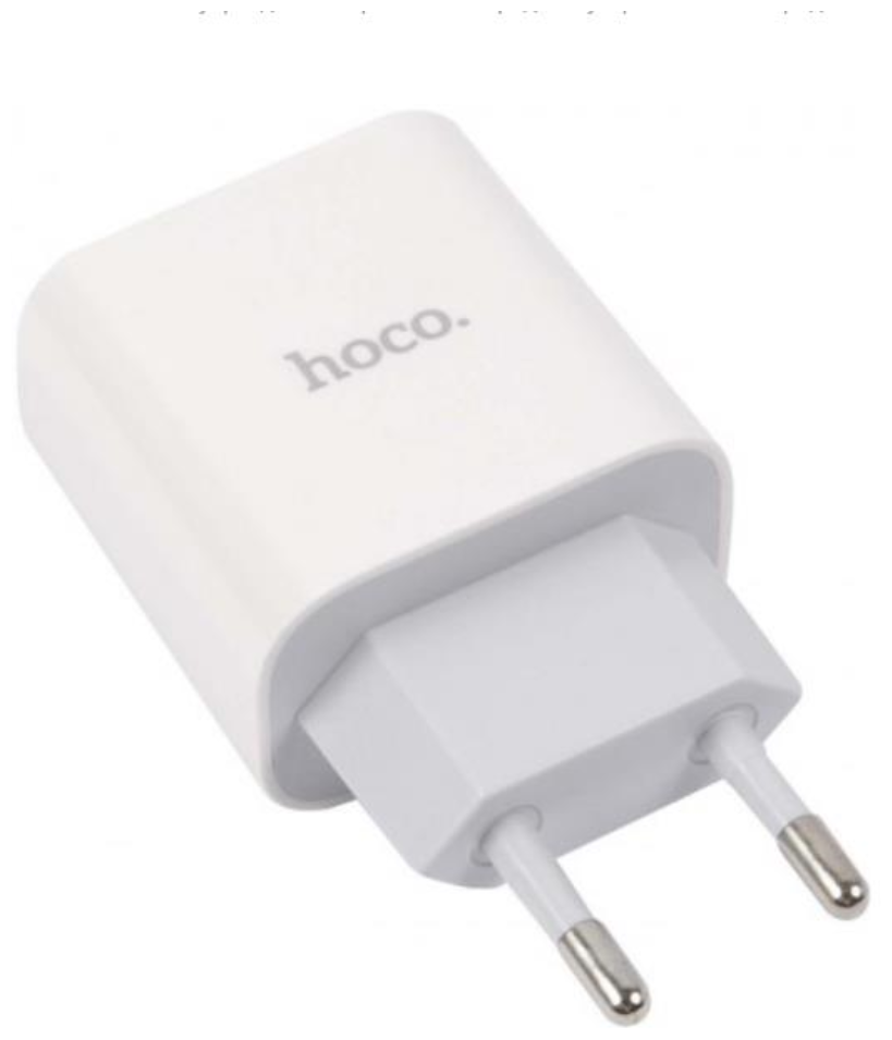 

Сетевое зарядное устройство Hoco RC7 20Вт, USB type-C, Quick Charge, PD, 3A, белый (УТ000024736), RC7