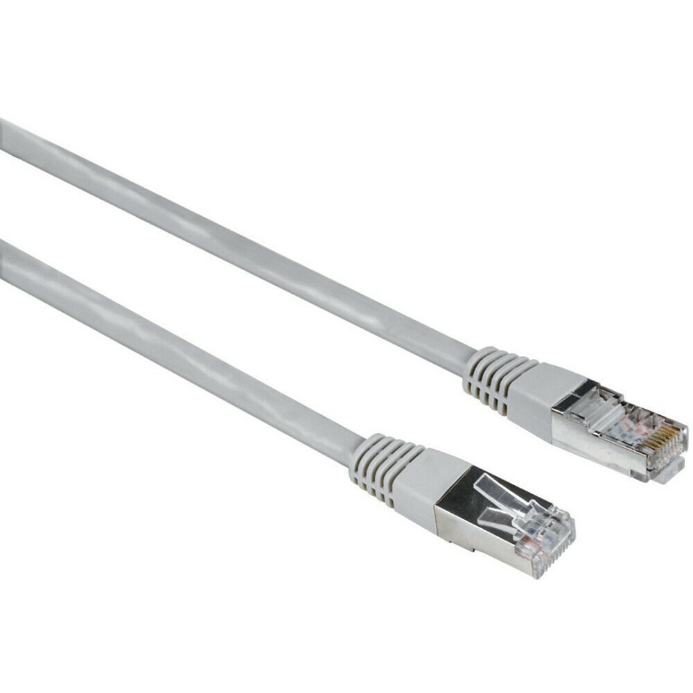 

Патч-корд FTP кат.5e, 30м, RJ45-RJ45, серый, экранированный, Hama H-200921 (00200921), H-200921