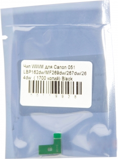 

Чип ELP Imaging ELP-CH-C051-BK для Canon (051/2168C002), черный, 1700 страниц