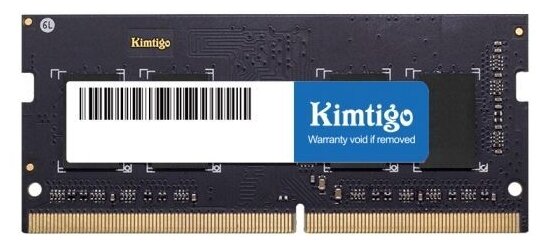 

Память DDR4 SODIMM 16Gb, 3200MHz, CL19, 1.2 В, Kimtigo (KMKSAGF683200) Retail, KMKSAGF683200