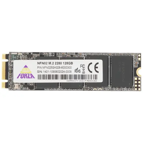 

Твердотельный накопитель (SSD) Neo Forza 128Gb Zion, 2280, SATA3 (NFN025SA328-6000300) Retail