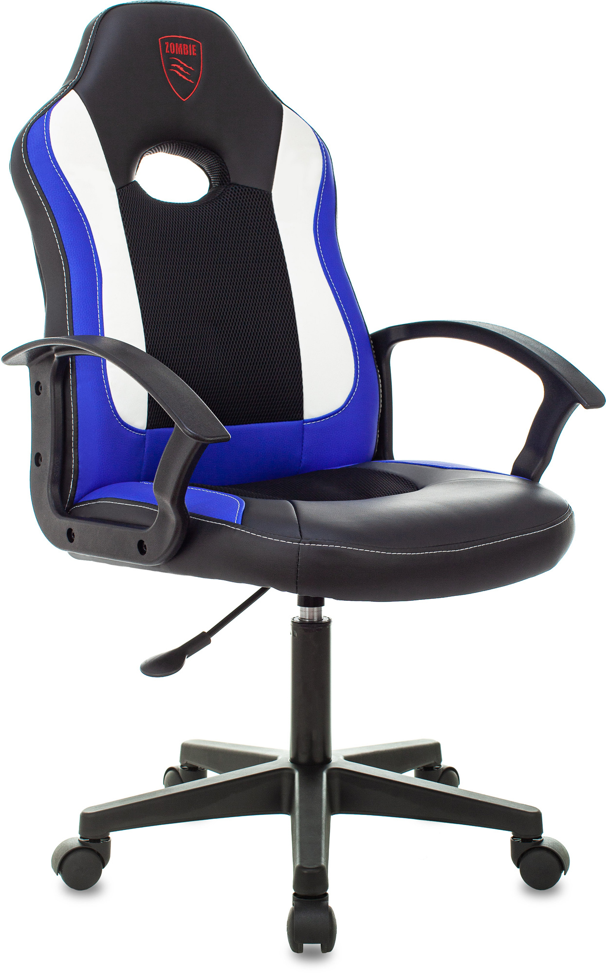 

Кресло игровое Бюрократ ZOMBIE 11LT, черный/синий (ZOMBIE 11LT BLUE), 11LT