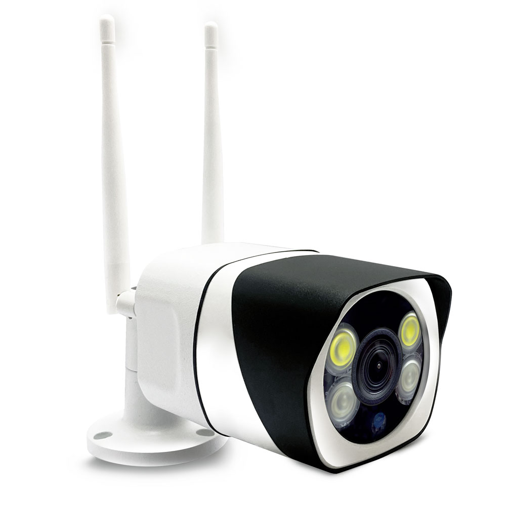 

IP-камера Ginzzu HWB-4302A 3.6мм, уличная, корпусная, 2Мпикс, CMOS, до 1920x1080, до 25 кадров/с, ИК подсветка 30м, WiFi, -20 °C/+50 °C, белый (4894209304603), HWB-4302A