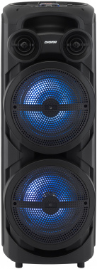 

Портативная акустика 2.0 Digma MS-11, 100 Вт, FM, AUX, SD, Bluetooth, подсветка, черный (BS11100B), MS-11