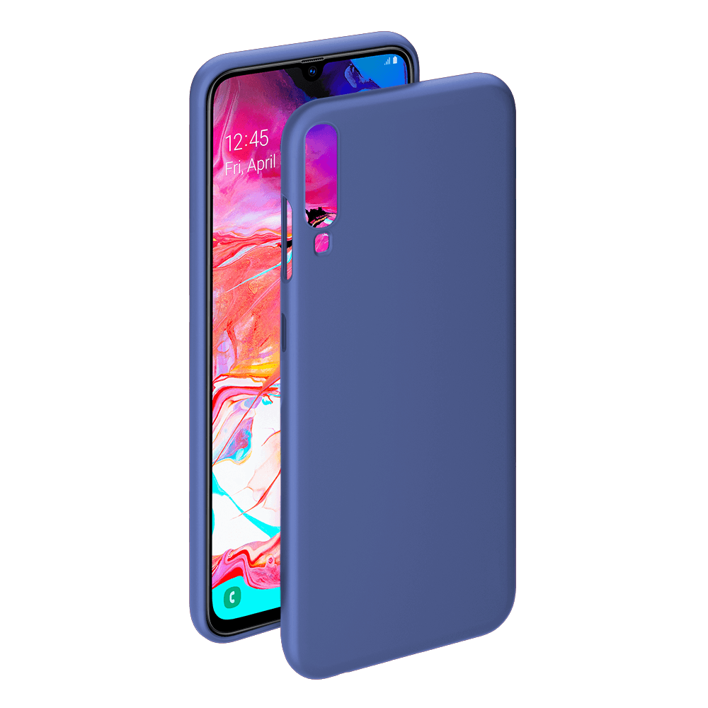 

Чехол-накладка Deppa для смартфона Samsung Galaxy A70 (2019), TPU, синий (87211)