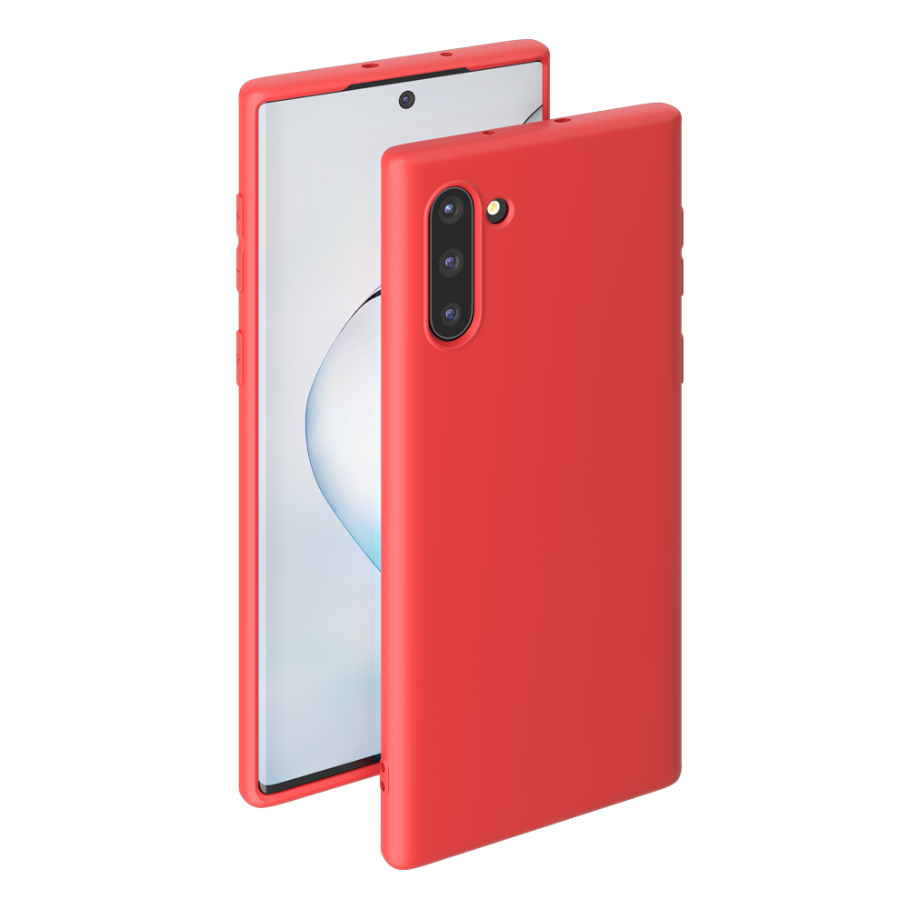 

Чехол-накладка Deppa Gel Color Case для смартфона Samsung Galaxy Note 10, TPU, красный (87334)