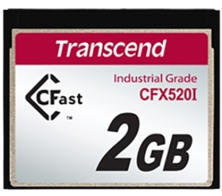 Карта памяти 2Gb CFast 1.1 Transcend (TS2GCFX520I)