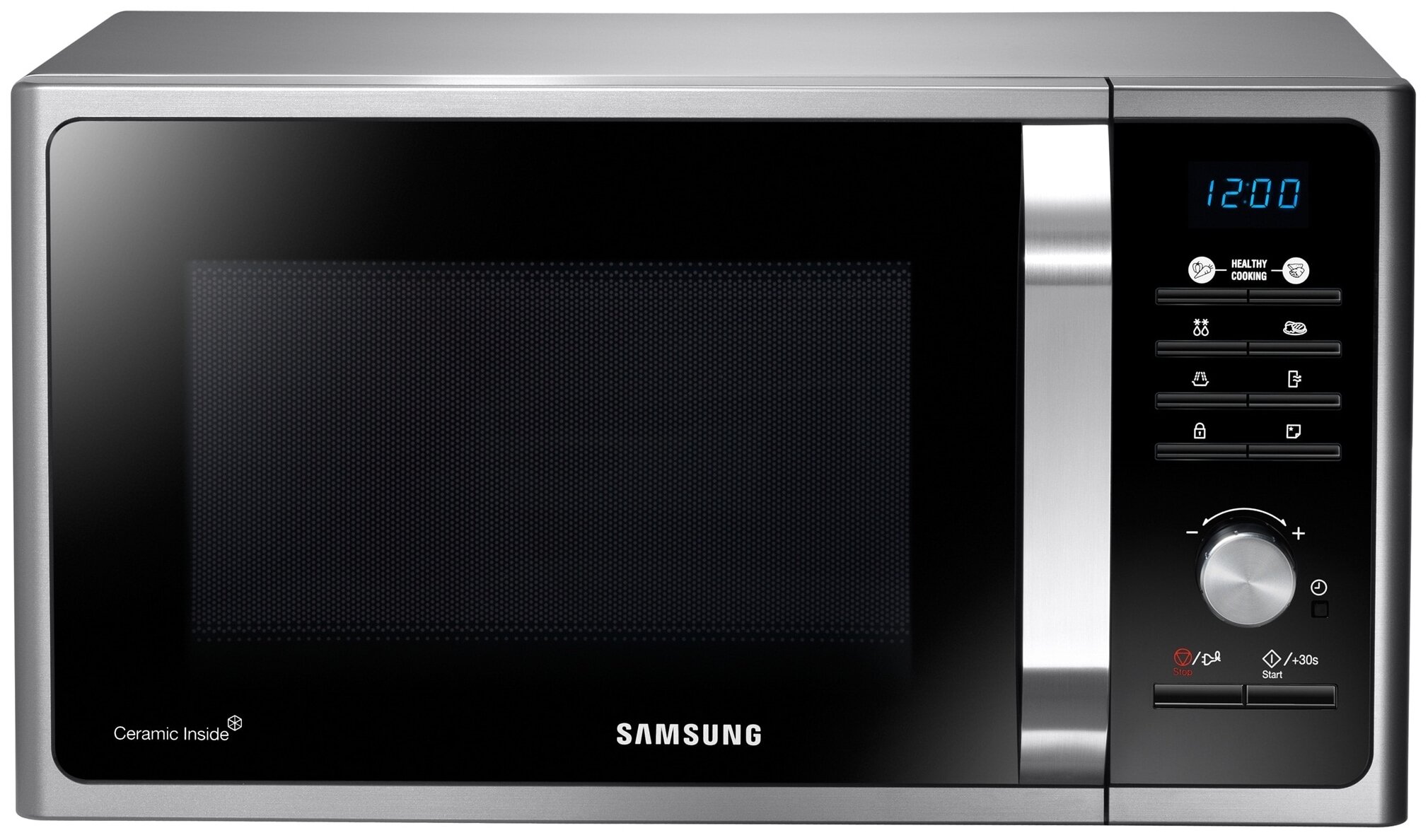 Микроволновая печь Samsung MS23F302TQS 23 л, 800Вт, серебристый (MS23F302TQS) - фото 1