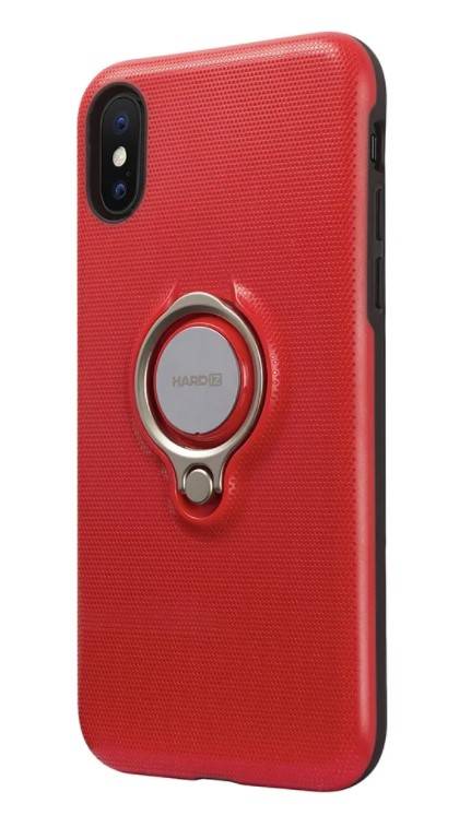 

Чехол-накладка Hardiz Urban Case для смартфона Apple iPhone Х, TPU, поликарбонат, красный (HRD809201)