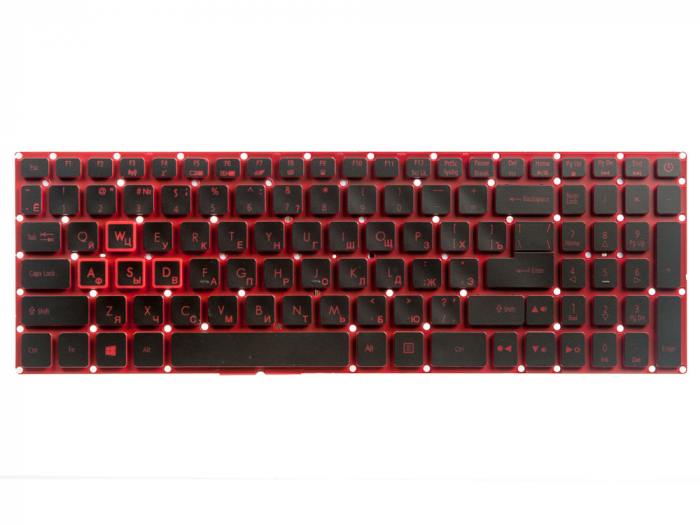 

Клавиатура для ноутбука Acer Aspire VN7-593G, VN7-593G-73FZ, VN7-593G-73KV, VN7-593G-75AG, черный (835375), -