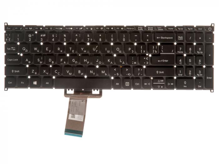 

Клавиатура для ноутбука Acer Spin 5 SP515-51, SP515-51N, SP515-51GN, черный (847672), -