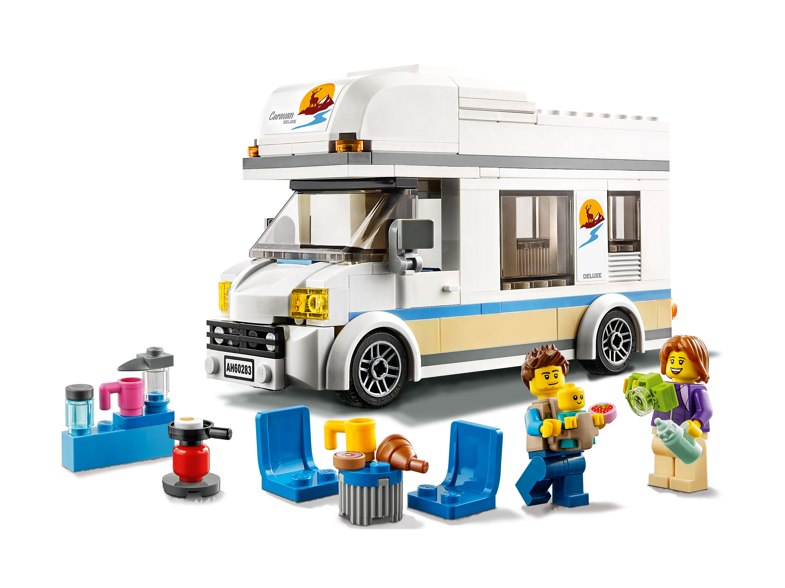 Конструктор LEGO City Great Vehicles Holiday Camper Van, деталей: 190,  1166756 купить в Барнауле в интернет-магазине e2e4