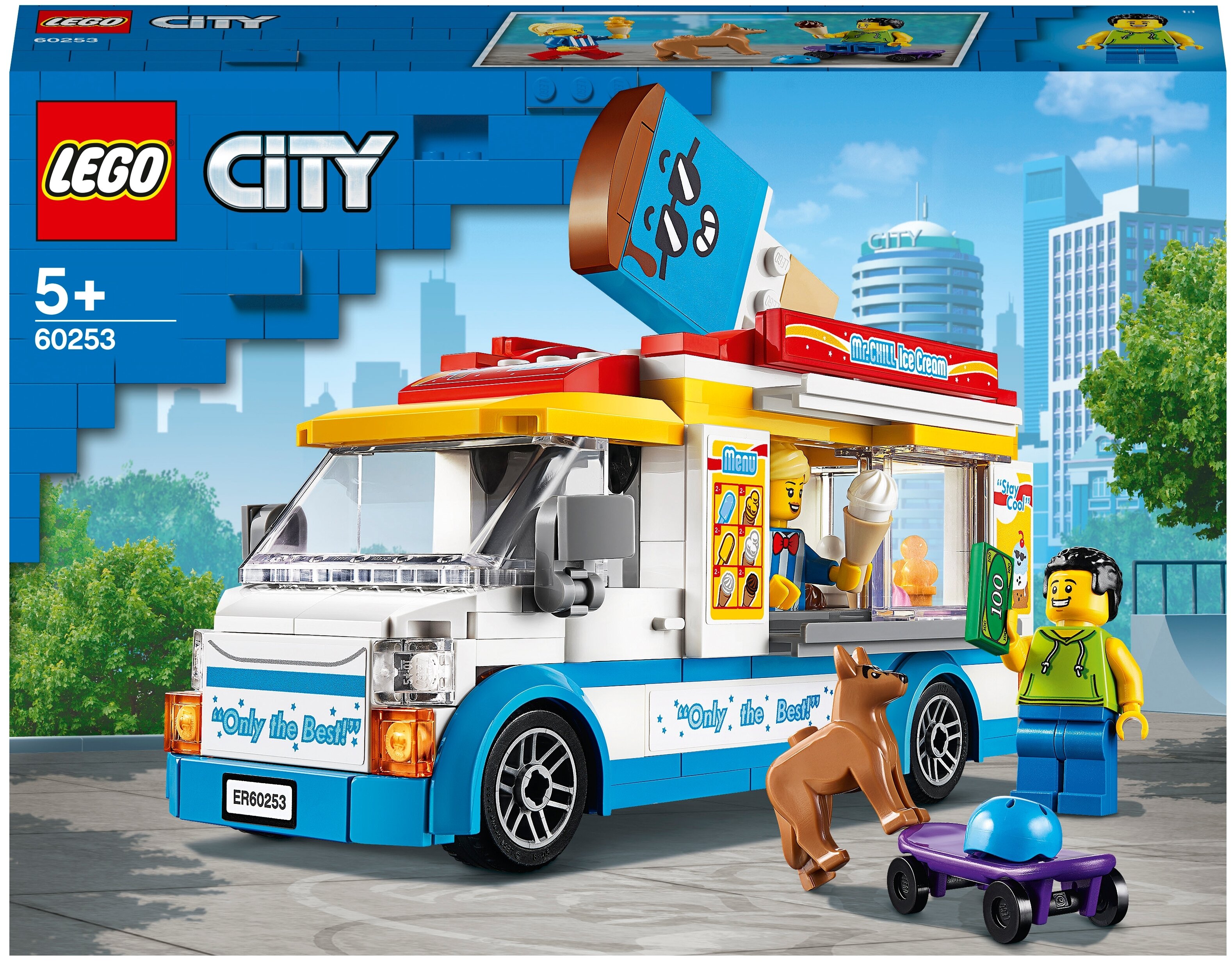 

Конструктор LEGO City Great Vehicles Ice-Cream Truck, деталей: 200 (60253), City Great Vehicles Ice-Cream Truck