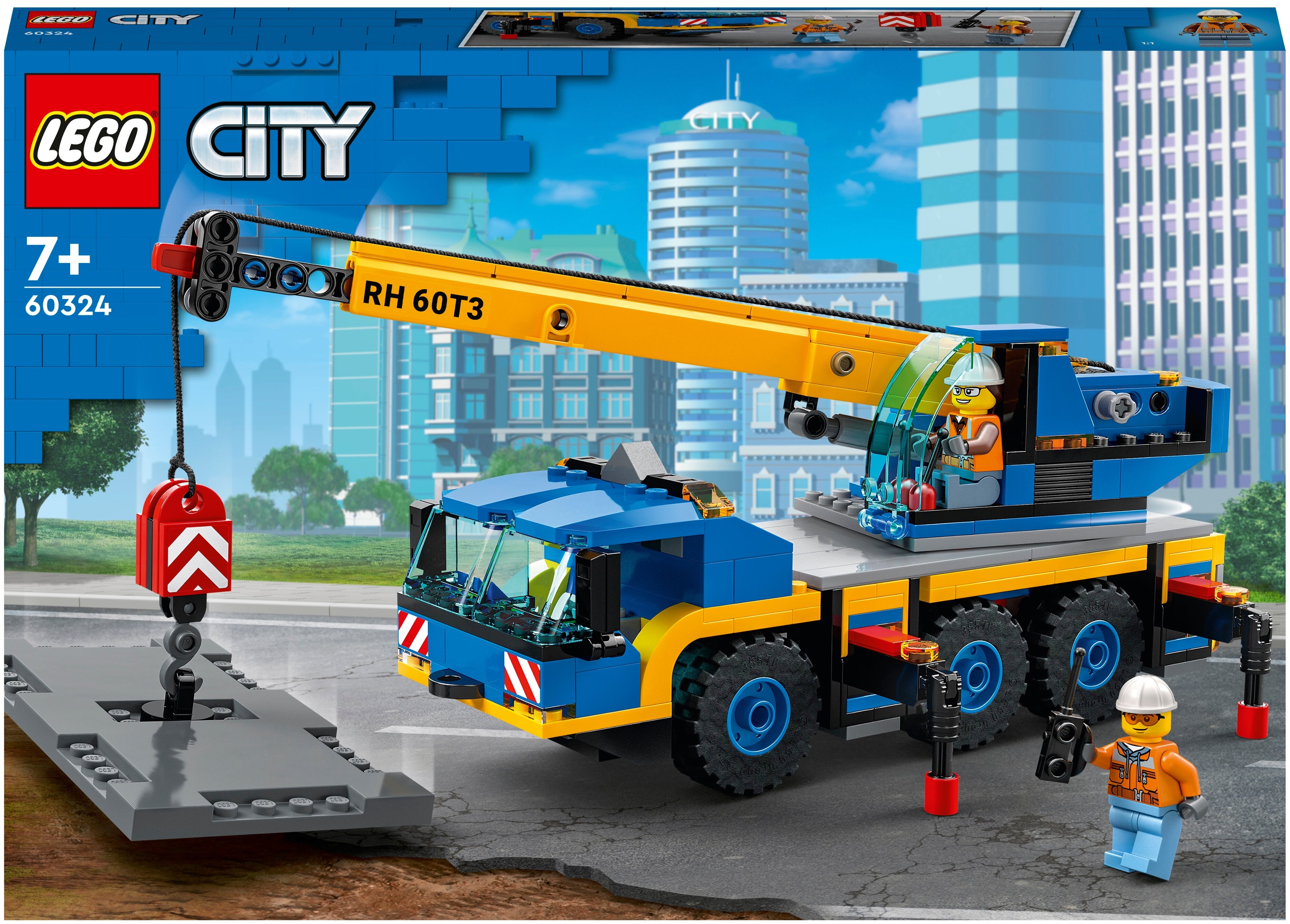 Конструктор LEGO City Great Vehicles Mobile Crane, деталей: 340