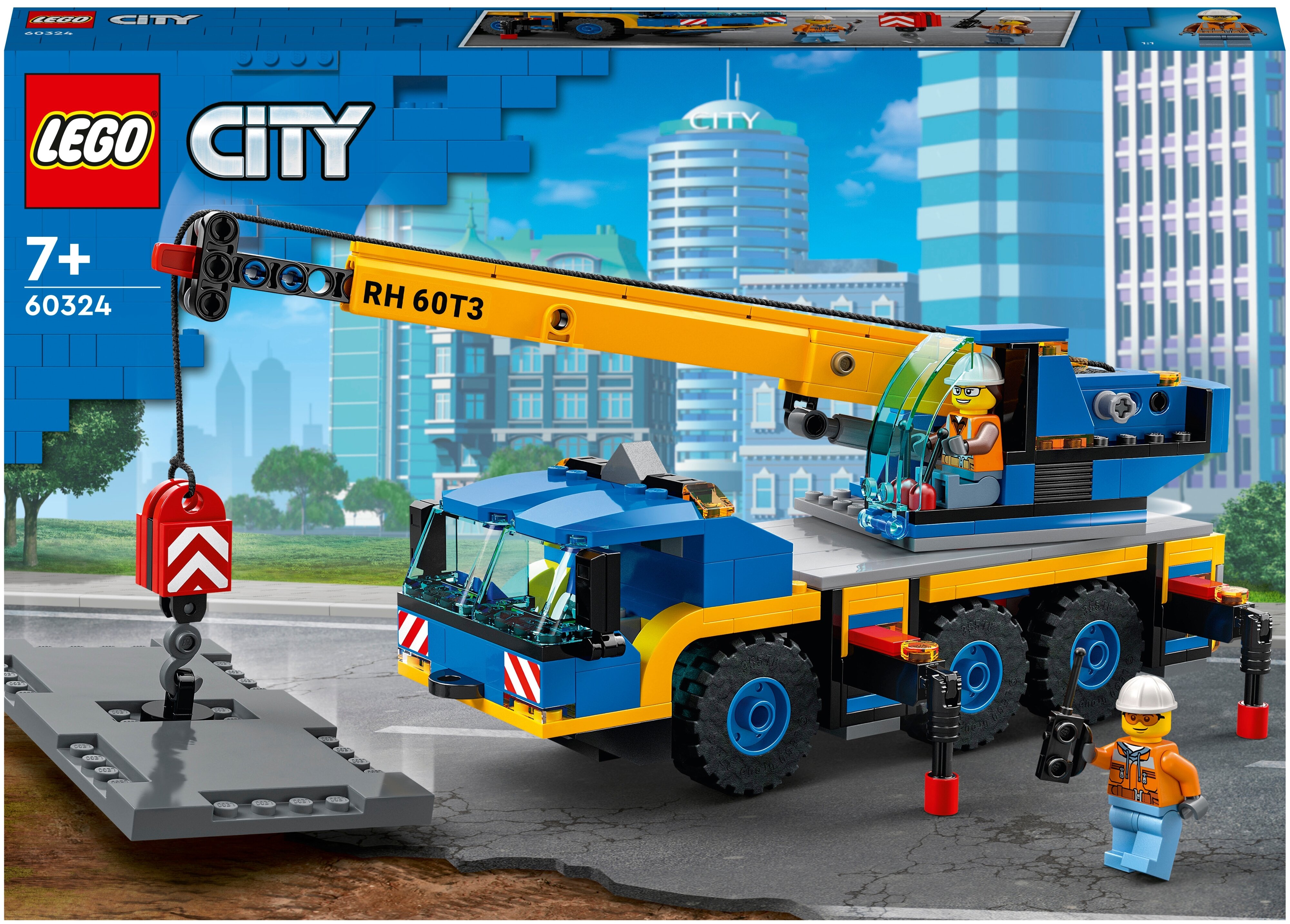 Конструктор LEGO City Great Vehicles Mobile Crane, деталей: 340, 1166764  купить в Новосибирске в интернет-магазине e2e4