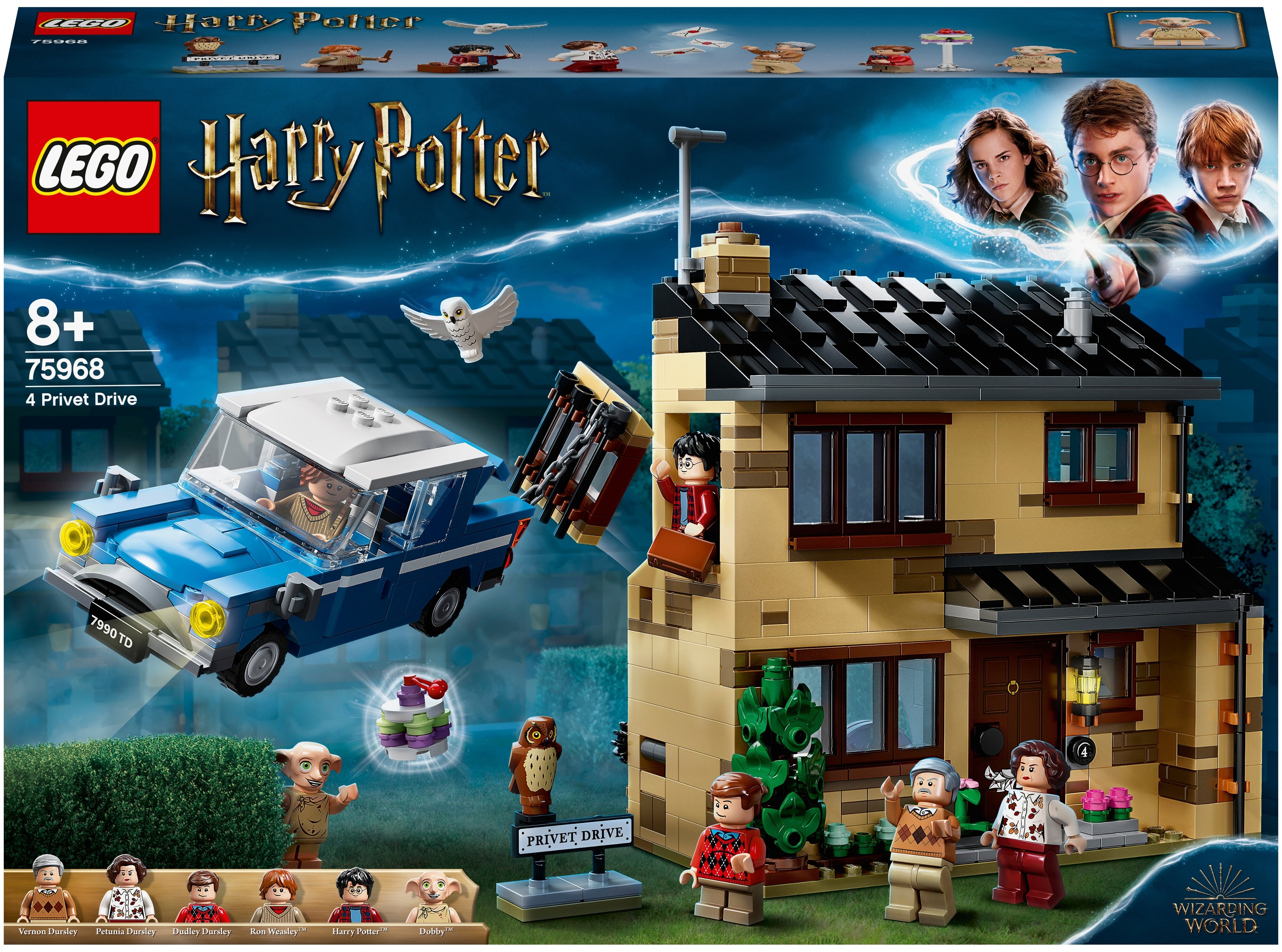 

Конструктор LEGO Harry Potter Тисовая улица, дом 4, деталей: 797 (75968), Harry Potter Тисовая улица, дом 4