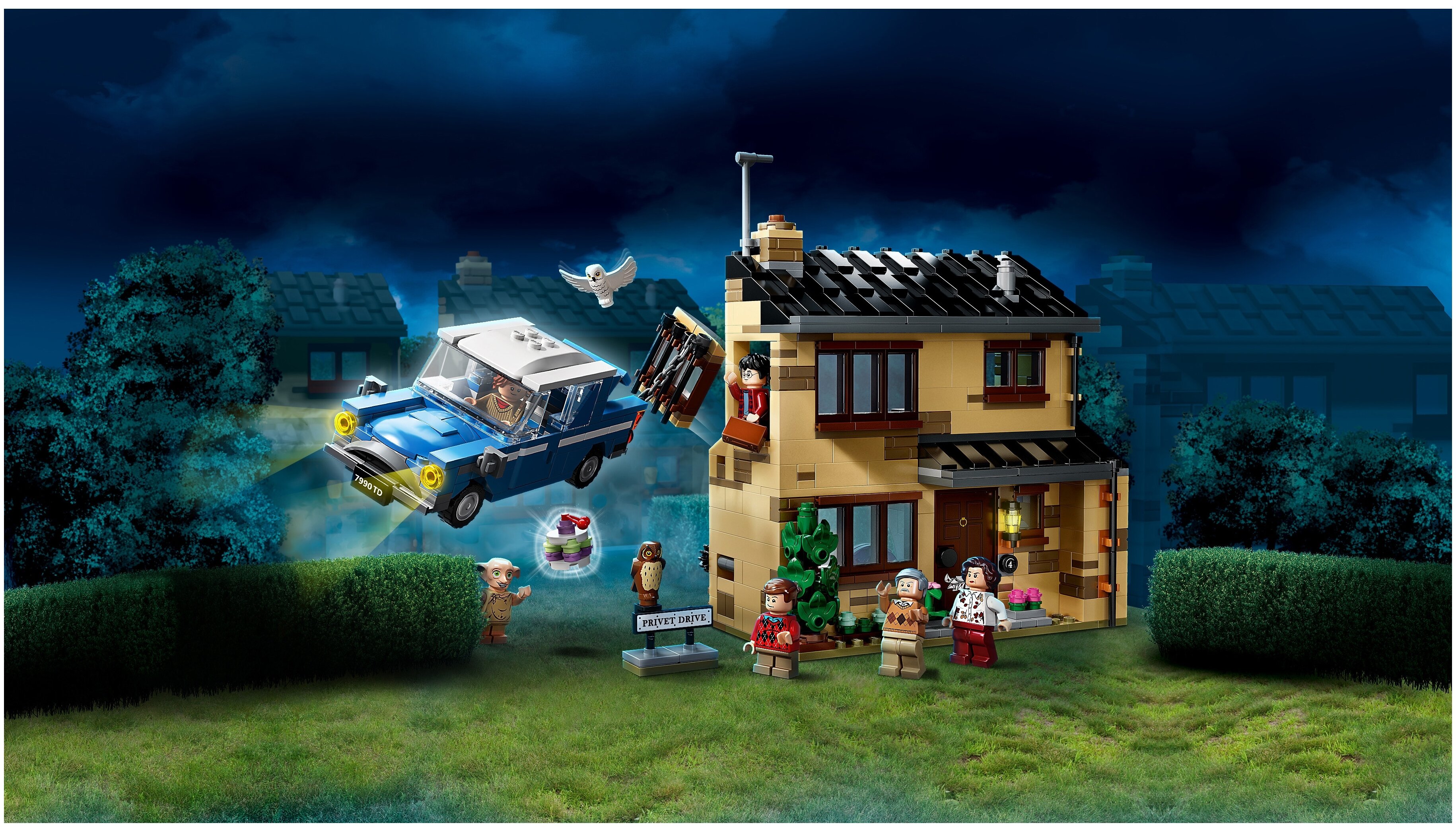 Конструктор LEGO Harry Potter Тисовая улица, дом 4, деталей: 797, 1166828  купить в Барнауле в интернет-магазине e2e4