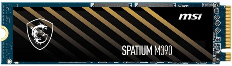 Твердотельный накопитель (SSD) MSI 2Tb SPATIUM M390, 2280, M.2, NVMe (SPATIUM M390 NVME M.2 2TB) Retail - фото 1