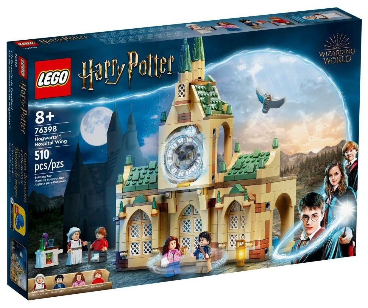 

Конструктор LEGO Harry Potter Больничное крыло Хогвартса Выбор, деталей: 510 (76398), Harry Potter Больничное крыло Хогвартса Выбор