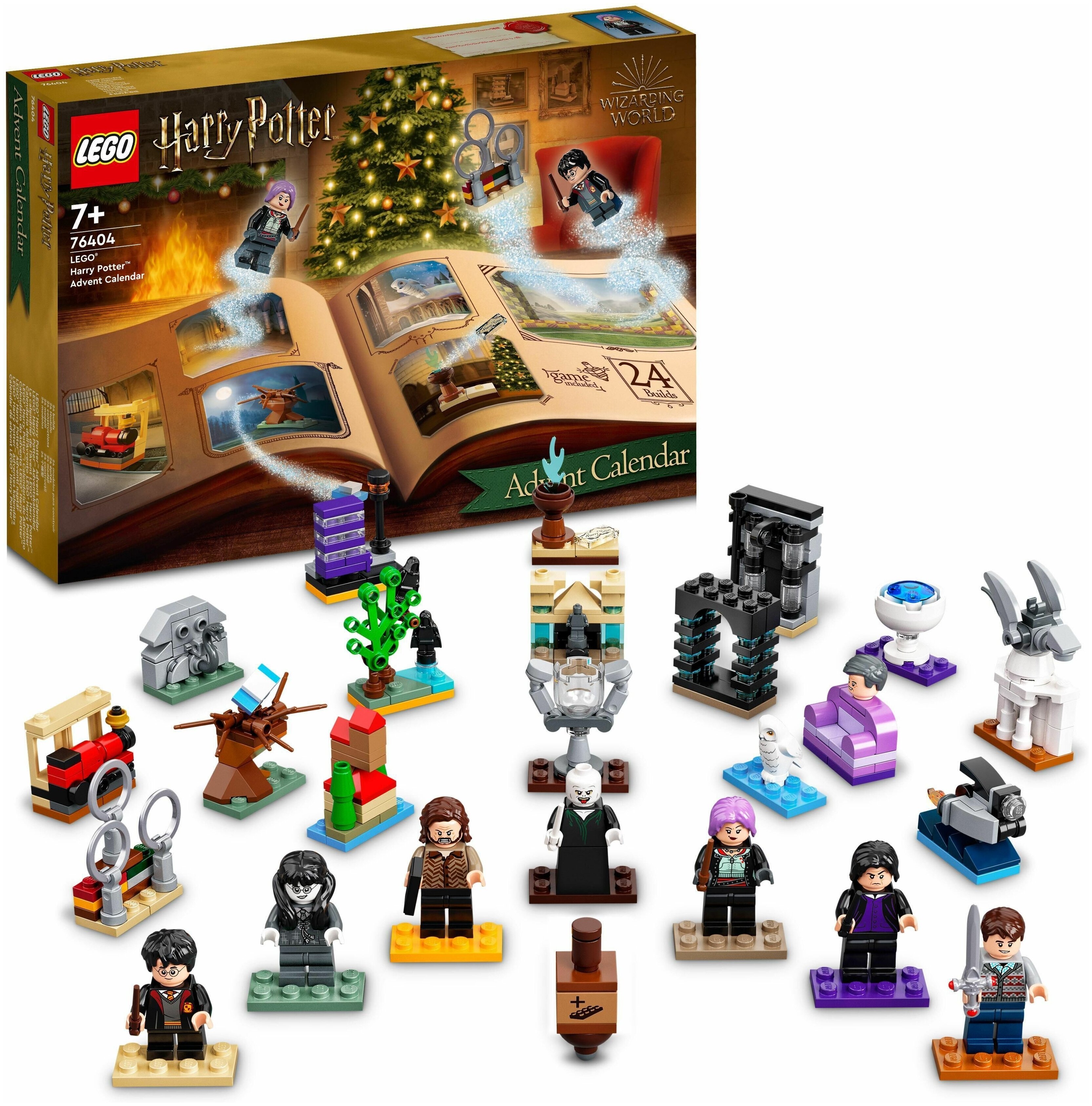 Конструктор LEGO Harry Potter Адвент-календарь, деталей: 344, 1166841  купить во Владивостоке в интернет-магазине e2e4