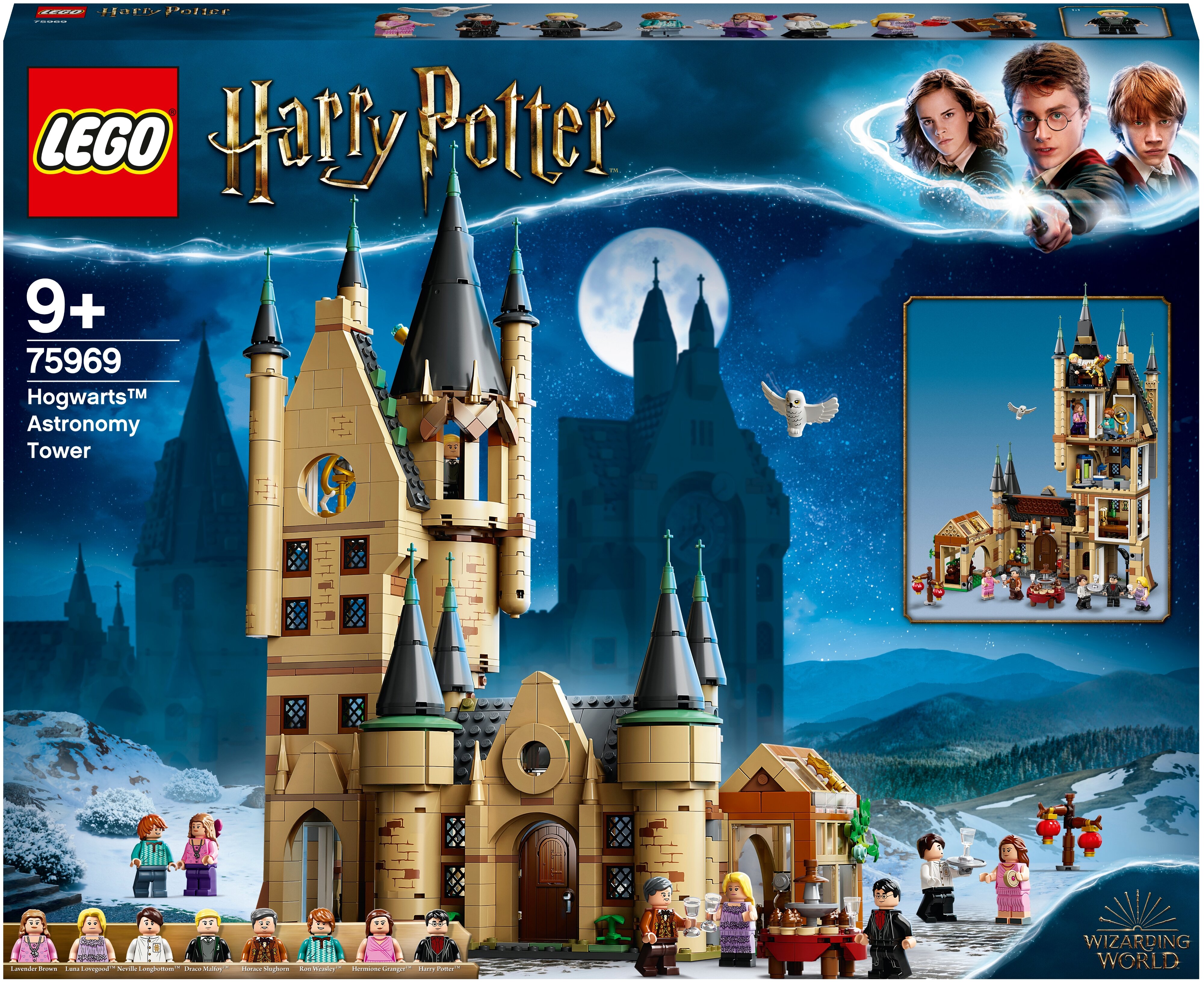 

Конструктор LEGO Harry Potter Астрономическая башня Хогвартса, деталей: 971 (75969), Harry Potter Астрономическая башня Хогвартса