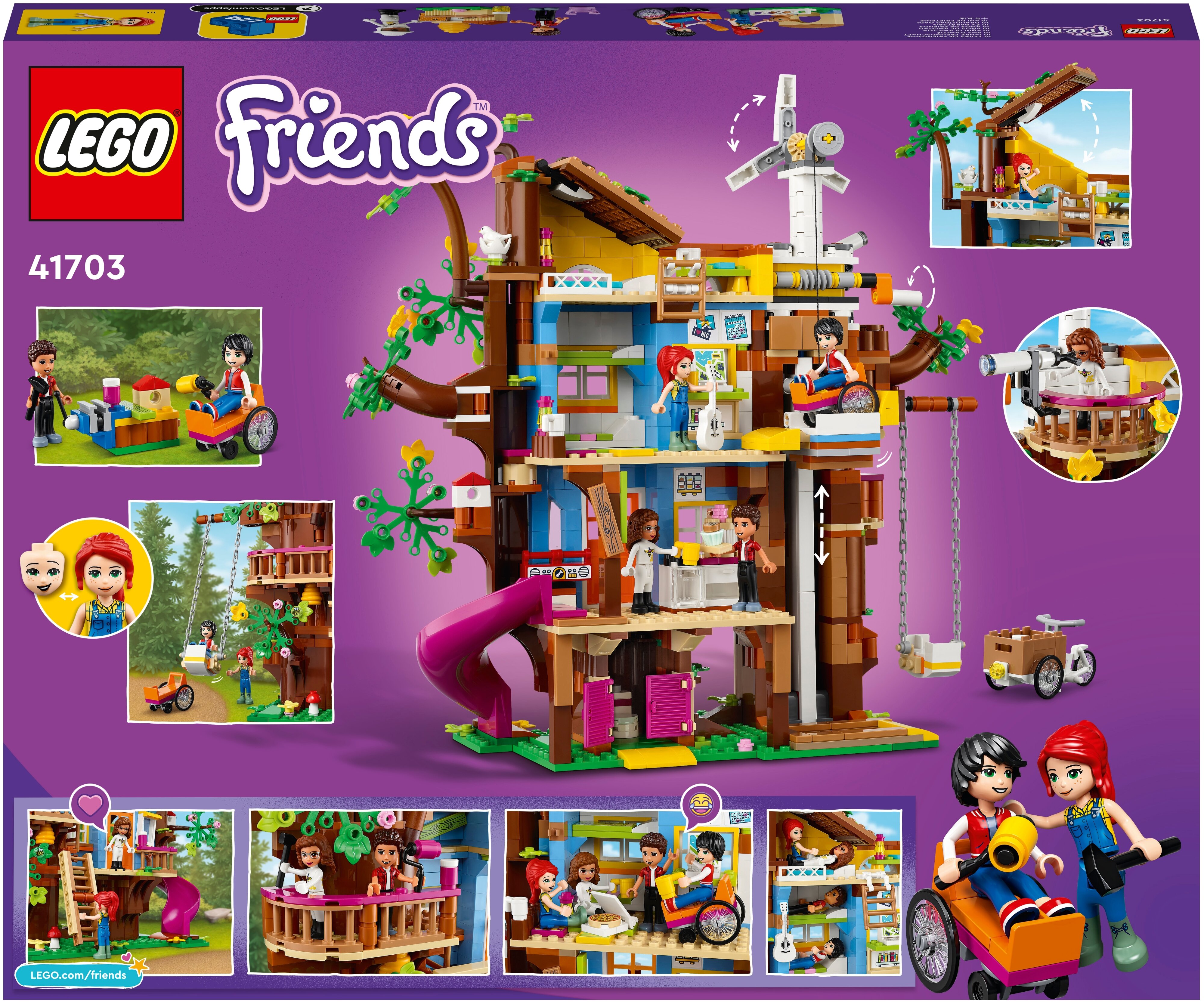 Конструктор LEGO Friends Дом друзей на дереве, деталей: 1114, 1166910  купить в Новосибирске в интернет-магазине e2e4