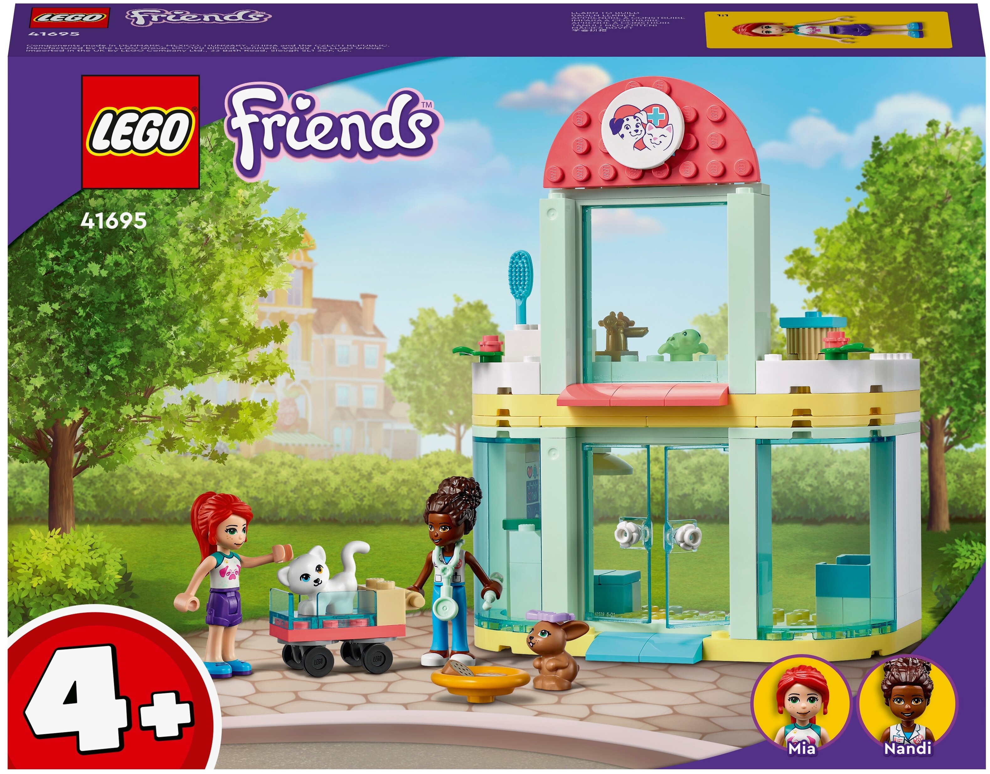 Конструктор LEGO Friends Клиника для домашних животных, деталей: 111,  1166911 купить в Барнауле в интернет-магазине e2e4