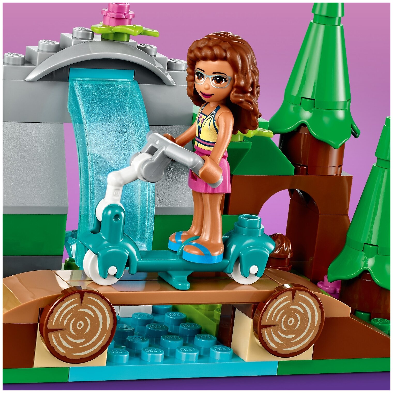 Конструктор LEGO Friends Лесной водопад, деталей: 93, 1166916 купить в  Барнауле в интернет-магазине e2e4