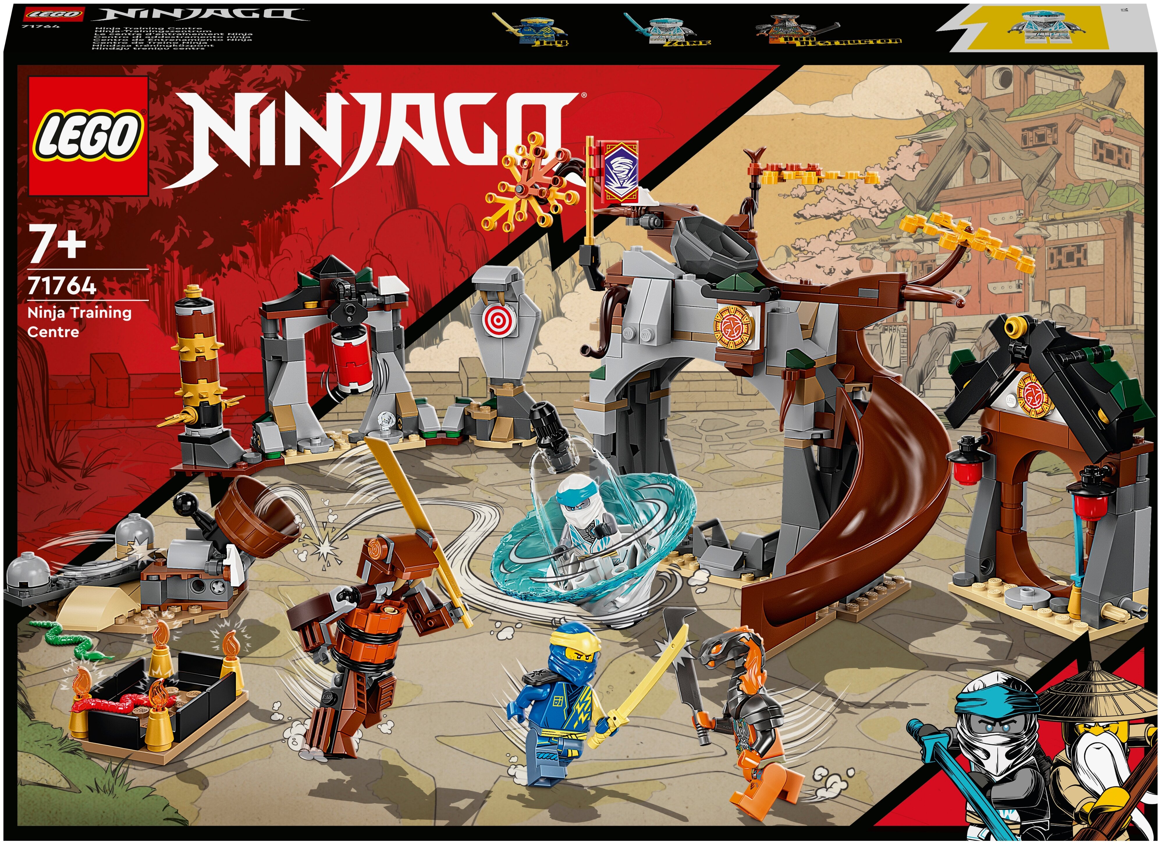

Конструктор LEGO Ninjago Тренировочный центр ниндзя Выбор, деталей: 524 (71764), Ninjago Тренировочный центр ниндзя Выбор
