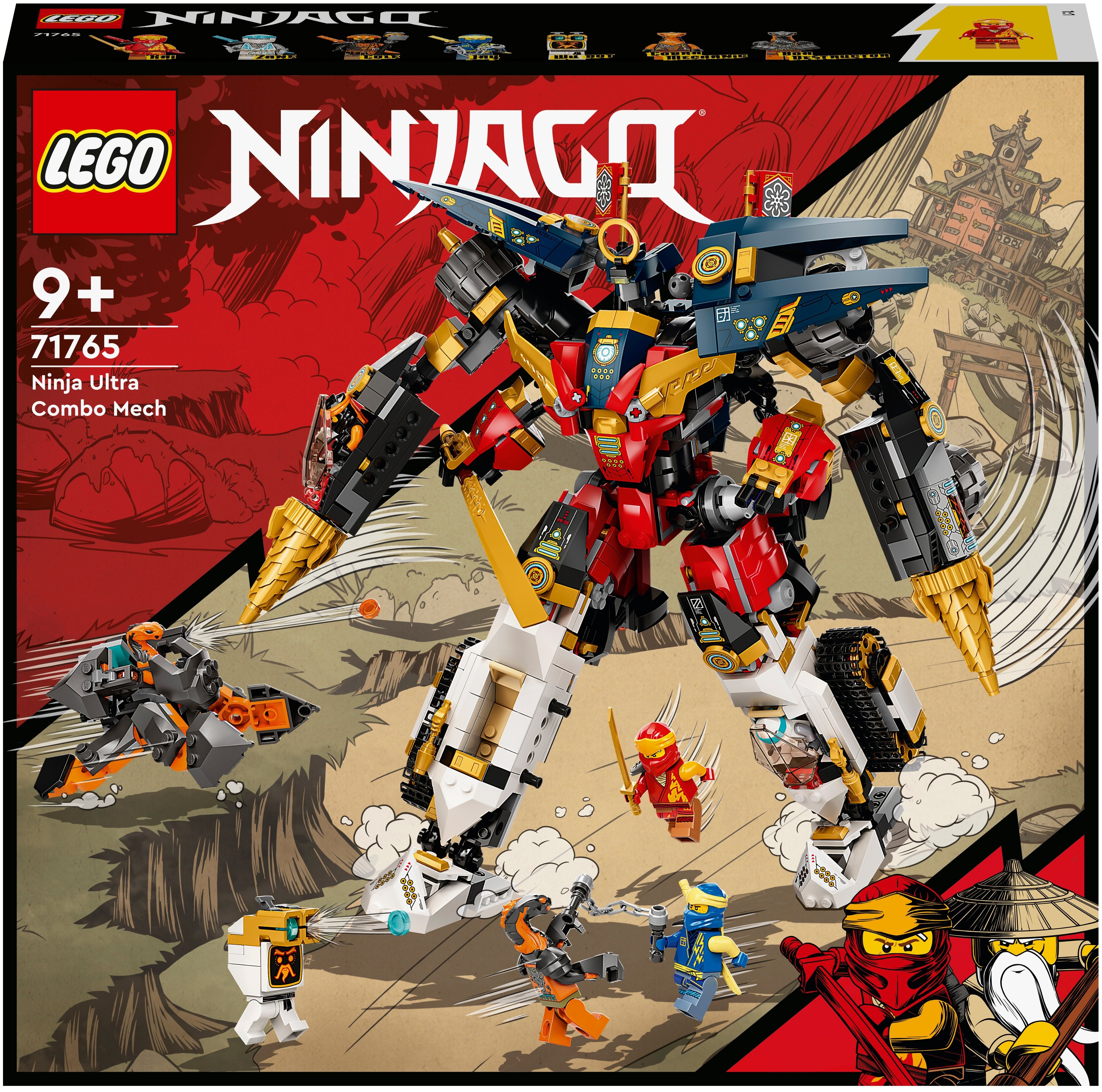 Конструктор LEGO Ninjago Ультра-комбо-робот ниндзя, деталей: 1104
