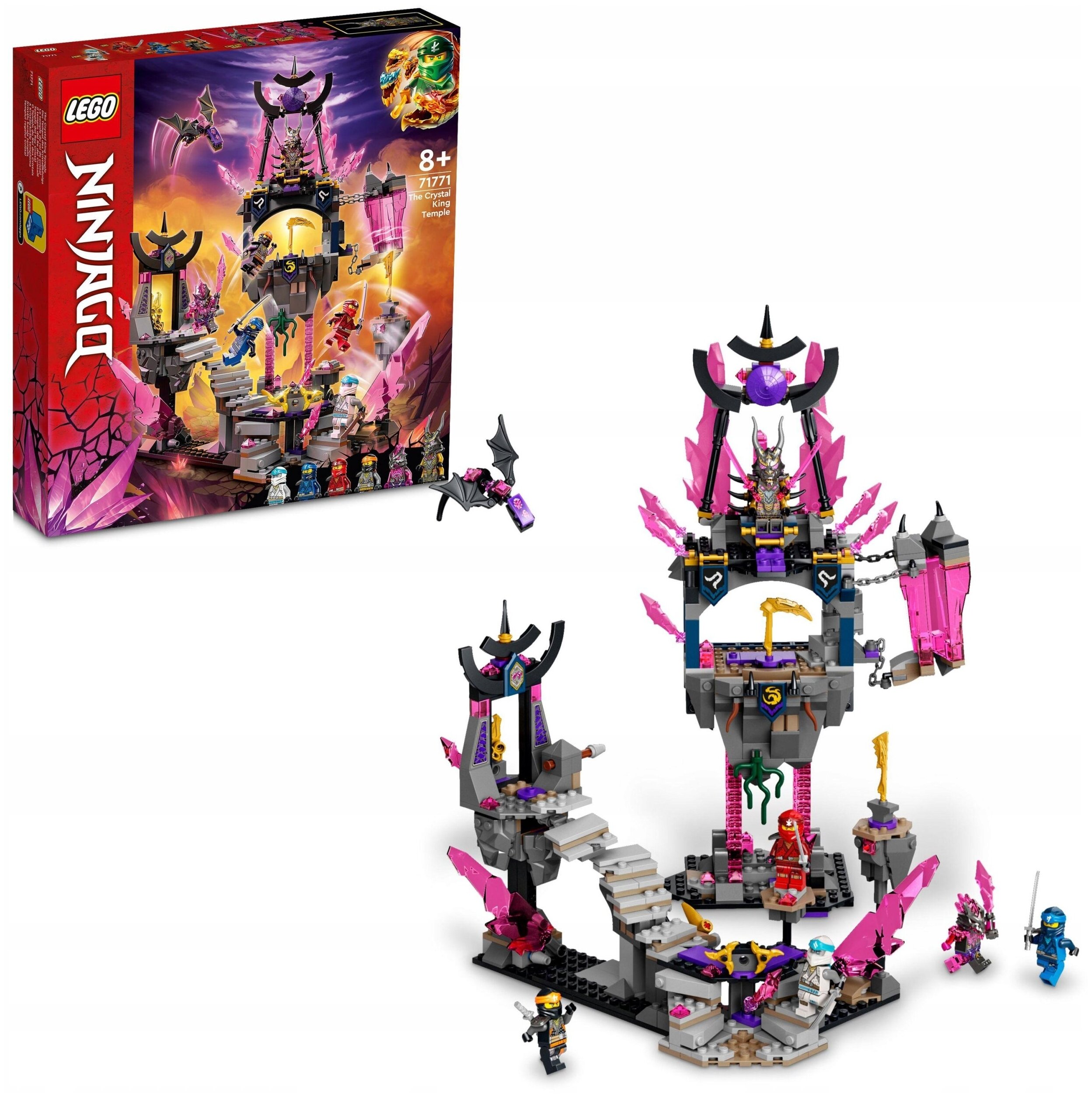 Конструктор LEGO Ninjago Храм Кристального Короля, деталей: 703, 1166955  купить в Новосибирске в интернет-магазине e2e4