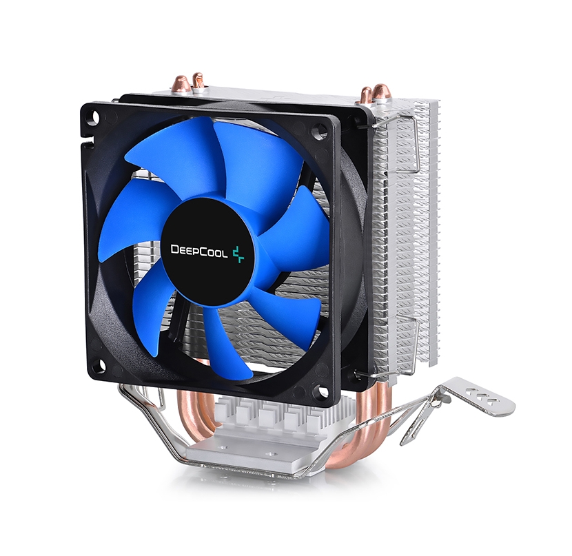 Кулер для процессора DeepCool ICE EDGE MINI FS V2.0 для Socket 775/115x/1200/AM2/AM2+/AM3/AM3+/FM1/AM4/FM2/FM2+, 80мм, 2200rpm, 24.7 дБ, 100Вт, 3-pin, Al (ICEEDGEMINIFSV2.0) б/у, деформирован радиатор, есть поддержка Socket 1700, нет поддержки Socket 775