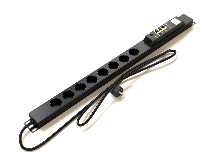 

Блок розеток (PDU) Hyperline IP-PDU-2017IFDA-110-0008D, кол-во розеток:8 (8xЕвро), 16А, черный, кабель питания 3 м (IP-PDU-2017IFDA-110-0008D), IP-PDU-2017IFDA-110-0008D