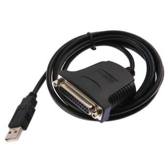 

Кабель-переходник (адаптер) USB 2.0(Am)-LPT(25f) 1.8 м, черный ORIENT ULB-225N18 (30757), ULB-225N18