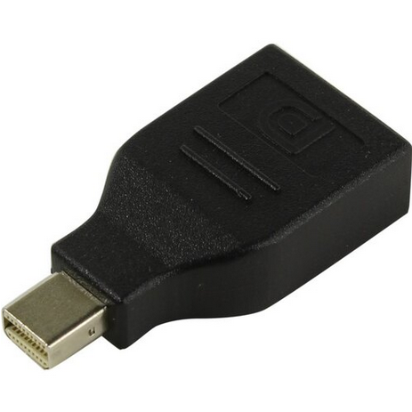 Переходник (адаптер) DisplayPort(20F)-Mini DisplayPort(M), черный B&P