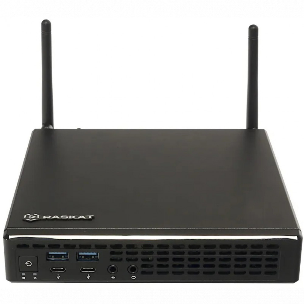 

Неттоп Raskat Standart 307 116834, Intel Core i3 10100 3.3 ГГц, 8Gb RAM, 240Gb SSD, Wi-Fi, без ОС, черный (Standart307116834), 116834