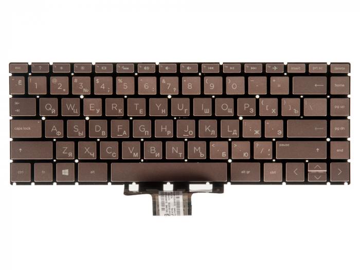 

Клавиатура для ноутбука HP Pavilion x360 14-cd0000 14m-cd0000 14t-cd0000, золотистый (784803), -