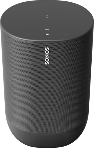 

Портативная акустика Sonos Move, WiFi, Bluetooth, черный (MOVE1EU1BLK), Move