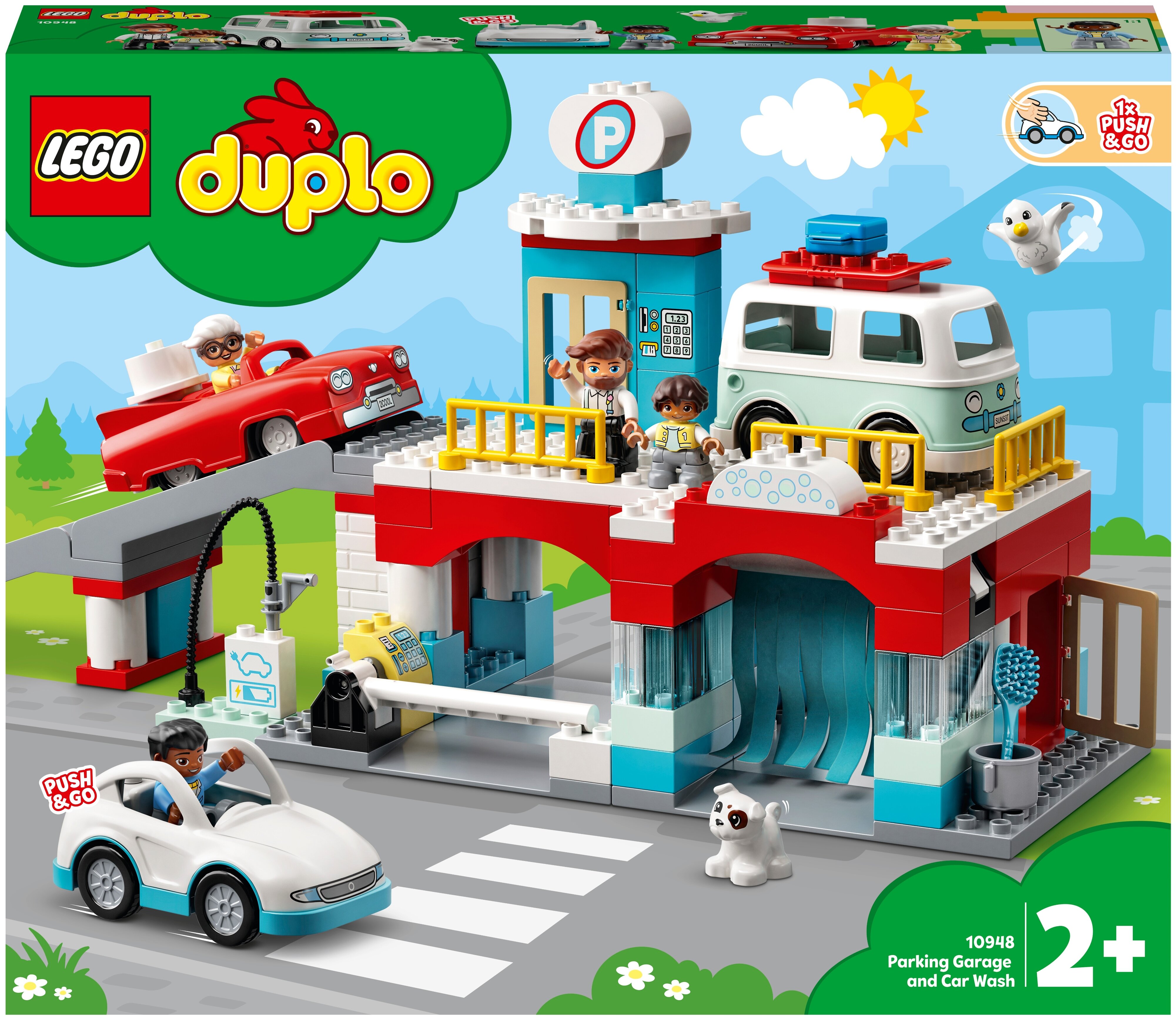 

Конструктор LEGO DUPLO Гараж и автомойка Выбор, деталей: 112 (10948), DUPLO Гараж и автомойка Выбор