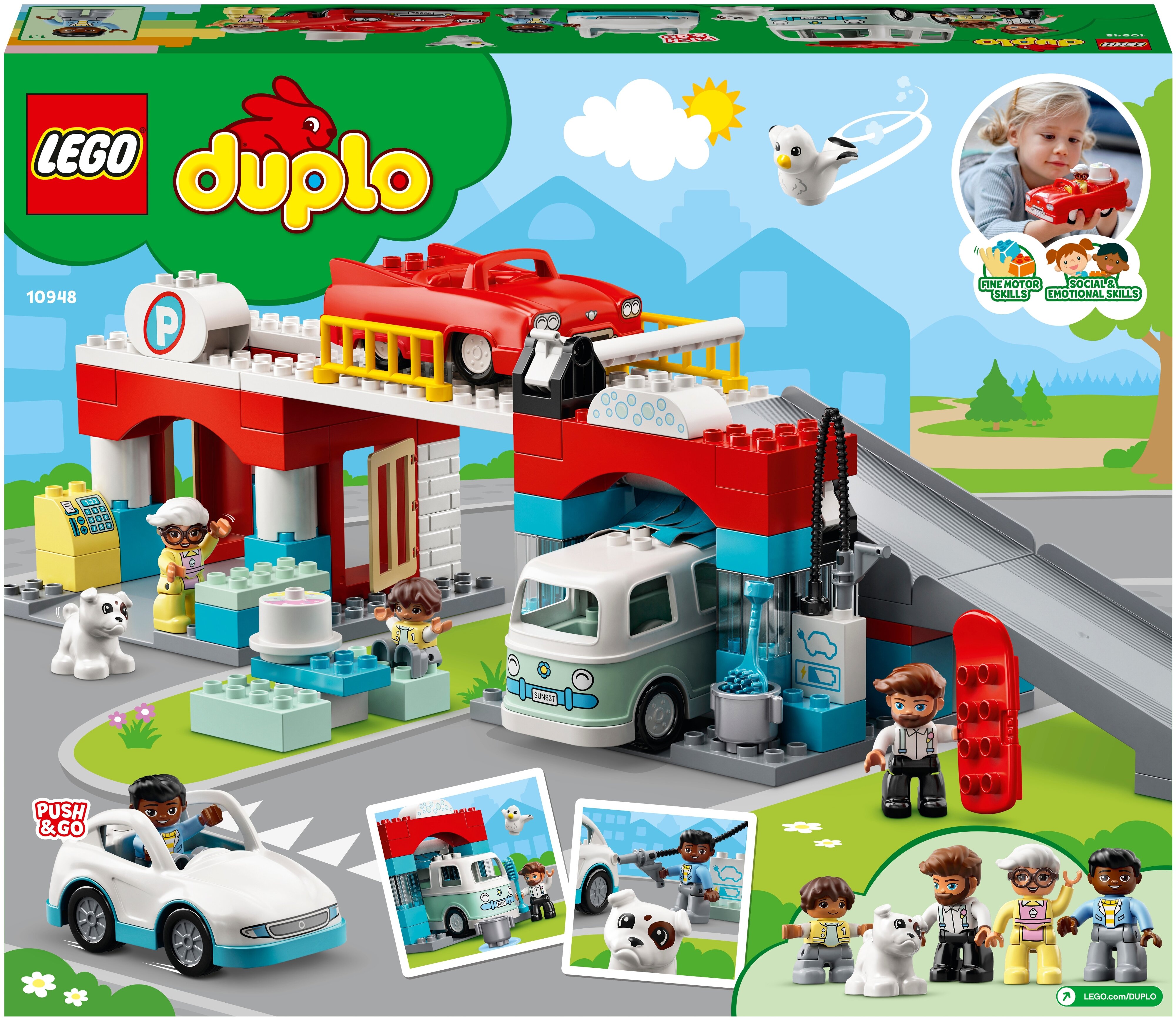 Конструктор LEGO DUPLO Гараж и автомойка Выбор, деталей: 112, 1167505  купить в Новосибирске в интернет-магазине e2e4