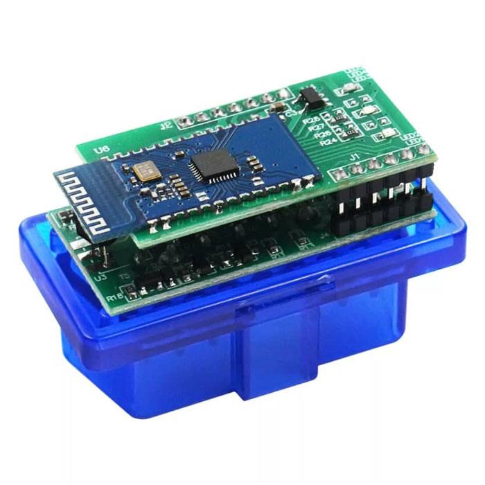 Автосканер ELM327 BlueTooth V1.5 Blue chip pic18f25k80 (double pcb), синий (ELM327 bluetooth v.1.5 (double pcb))