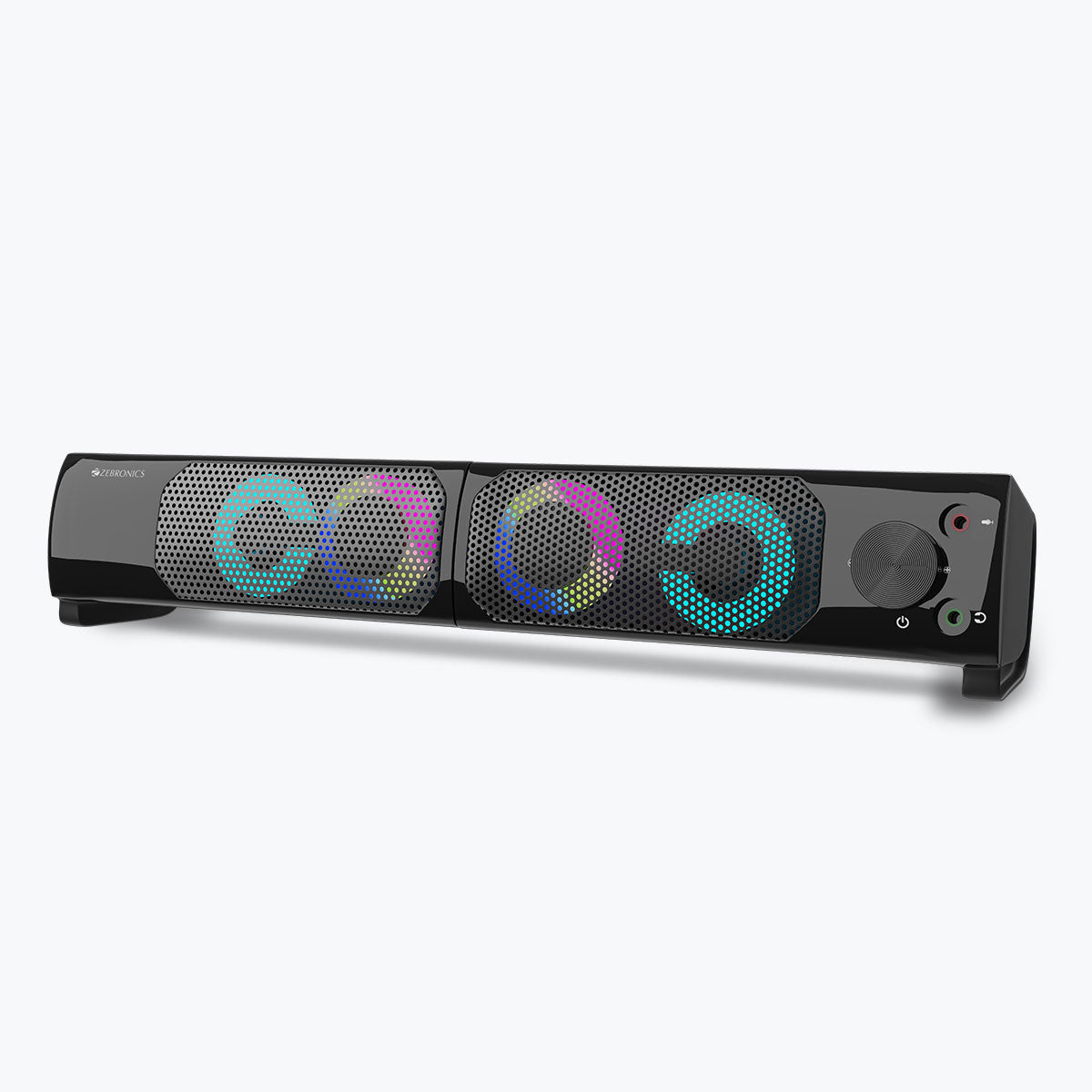 

Акустика 2.0 Zebronics Zeb-Wonderbar 10, 10Вт, AUX, подсветка, черный (ZEB-WONDERBAR10.BK), Zeb-Wonderbar 10
