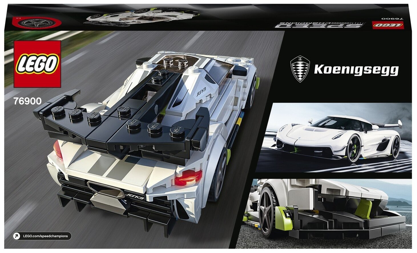 Конструктор LEGO Speed Champions Koenigsegg Jesko, деталей: 280, 1167599  купить в Барнауле в интернет-магазине e2e4