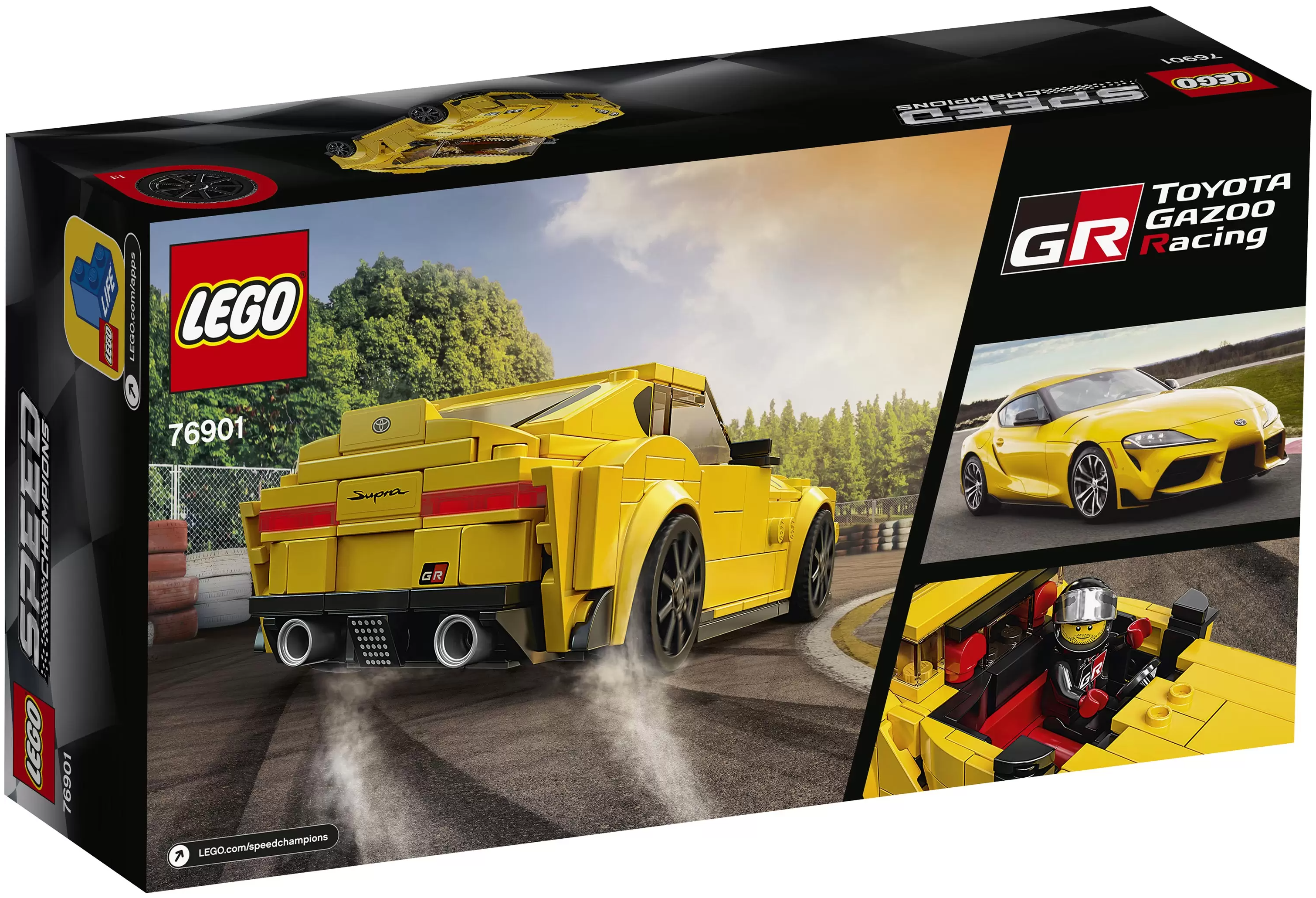 Конструктор LEGO Speed Champions Toyota GR Supra, деталей: 299, 1167600  купить в Омске в интернет-магазине e2e4