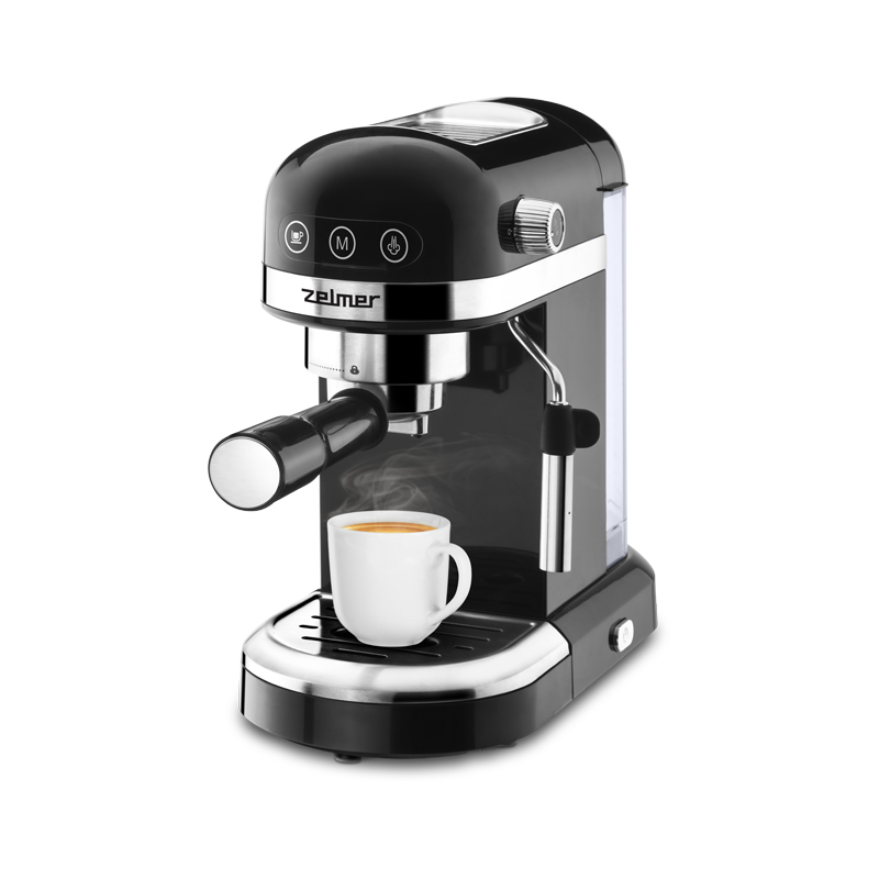 Кофеварка рожковая ZELMER EXPRESSO ZCM7295, 1.35 кВт, 1.4 л