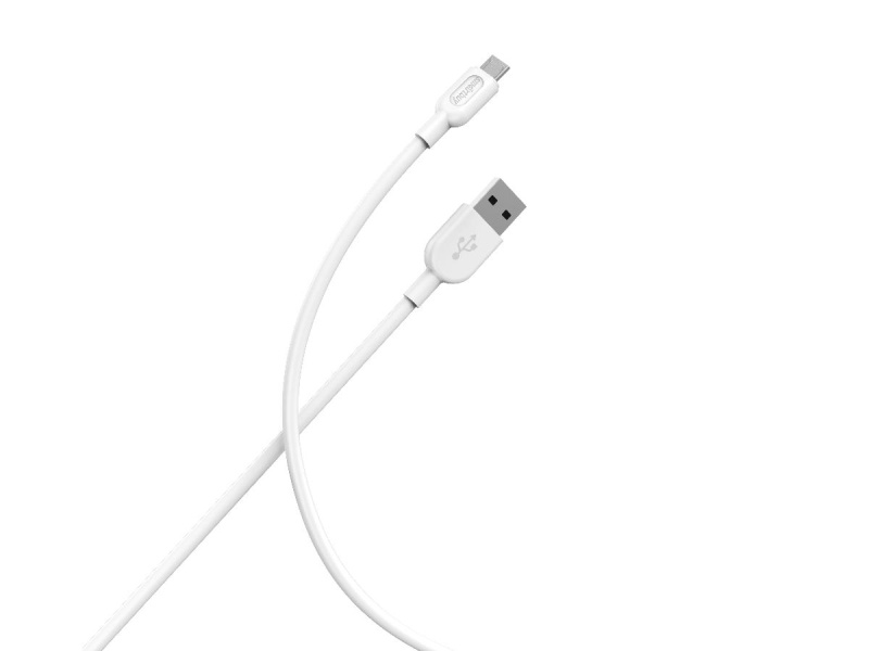 

Кабель USB 2.0(Am)-Micro USB 2.0(Bm), 2.4A 1 м, белый Smartbuy S01 (iK-12-S01w), 0