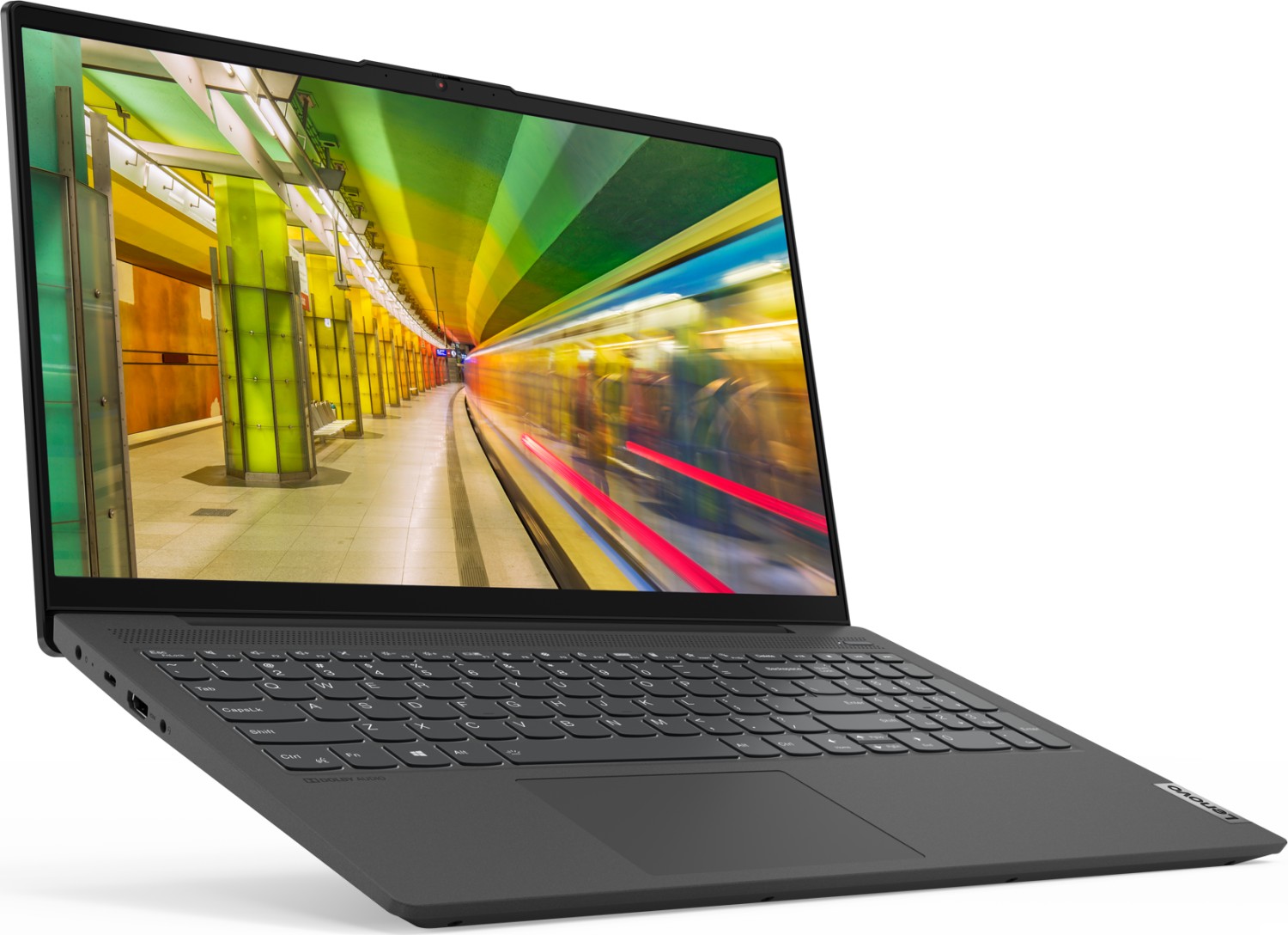 

Ноутбук Lenovo IdeaPad 5 15ITL05 15.6" IPS 1920x1080, Intel Core i7 1165G7 2.8 ГГц, 16Gb RAM, 512Gb SSD, NVIDIA GeForce MX450-2Gb, без OC, черный (82FG00RPAK_RU), 15ITL05