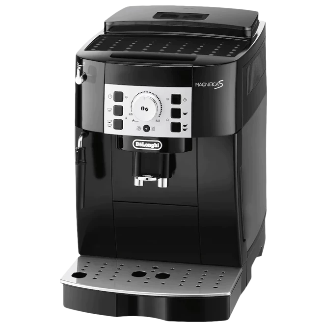

Кофемашина автоматическая De'Longhi ECAM22.115.B, зерновой / молотый, 1.8 л, ручной капучинатор, металлические жернова, черный, 1.45 кВт (ECAM22.115.B), ECAM22.115.B