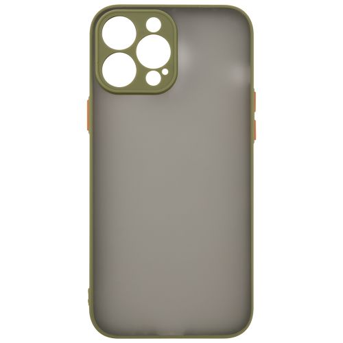 Чехол-накладка UNBRÖKE matt&color case для смартфона Apple iPhone 13 Pro Max, силикон, мятный (УТ000027814)